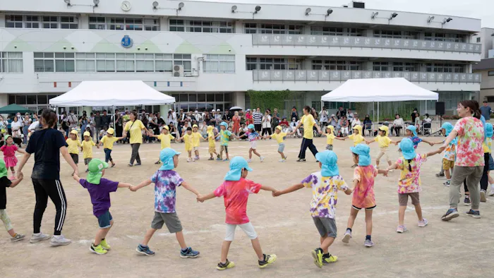 みんなが楽しい保育　みんなで保育することを大事にしています