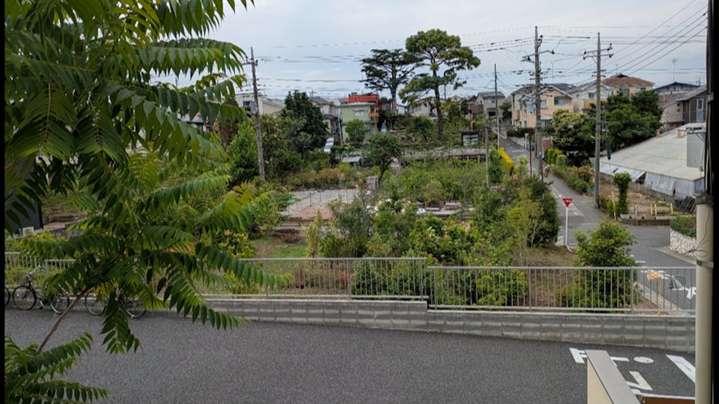 川口市の住宅街にありながらも、自然と触れ合える環境があります