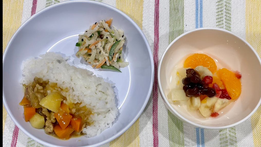 出来たての美味しい給食！