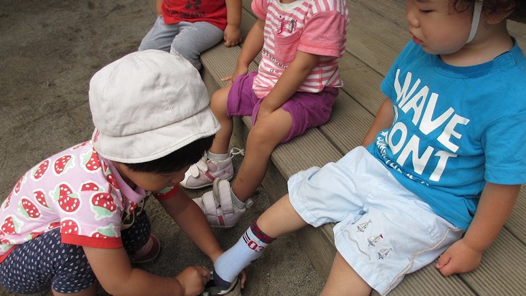 たてわり混合保育