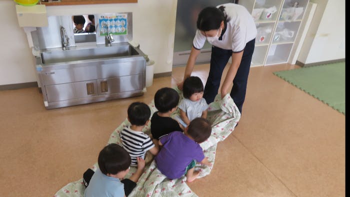 みんなで協力して、安心して働けます