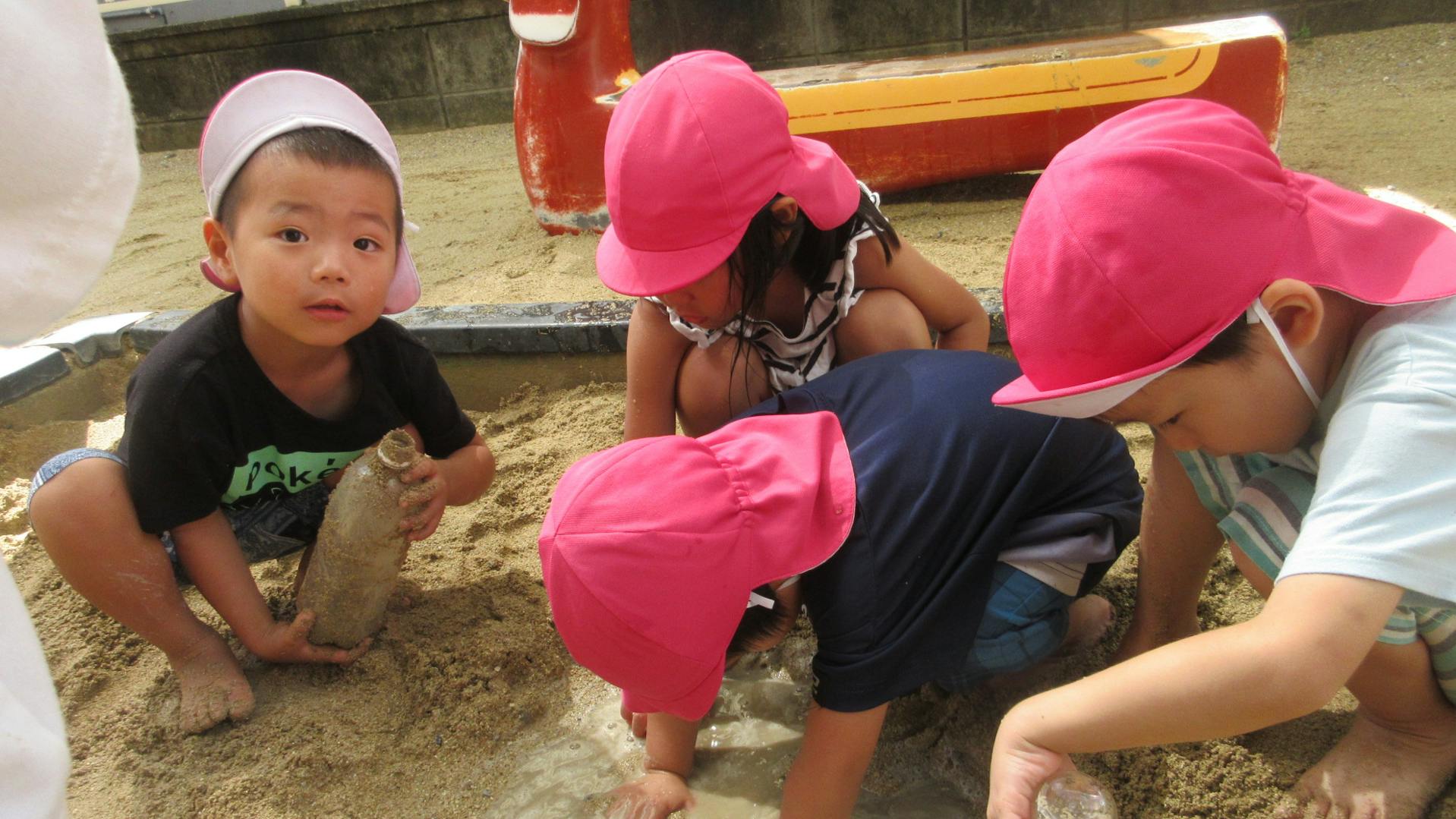 子どもと様々な遊びを楽しめる方