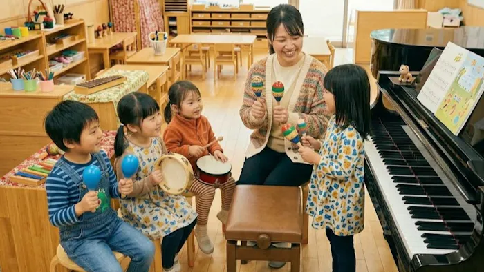 音楽の専門性を生かして幼児教育の分野で働きたい方、ぜひ！