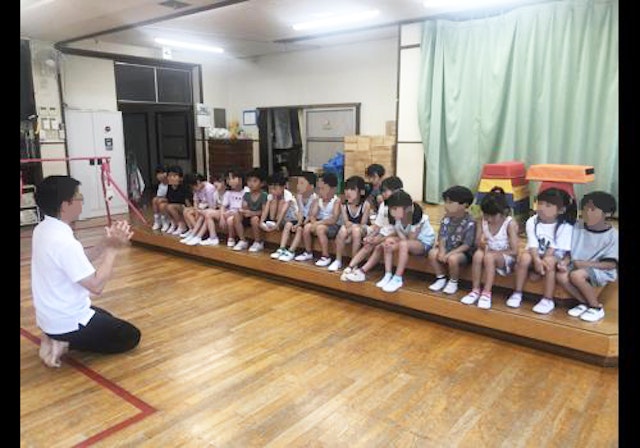 運動遊び教室 “やってみよう！”の気持ちを育んで(7月22日)