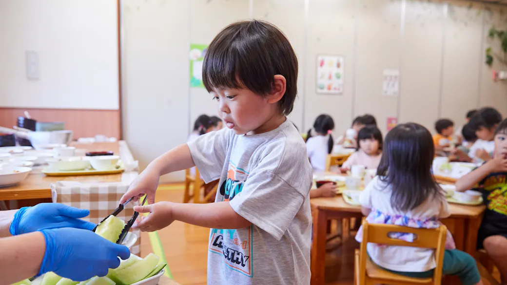 「食べる」が楽しみになるランチルーム