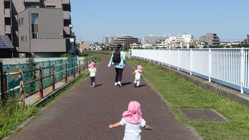 今日はどこへ行こう？お散歩コースがたくさんあります！