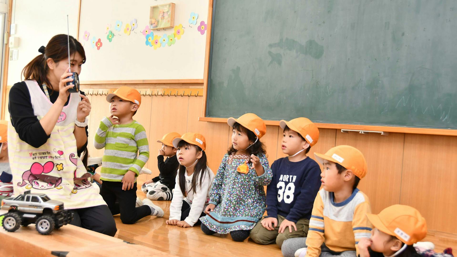 子どもと一緒に、ワクワク！フォロー体制も整っています！