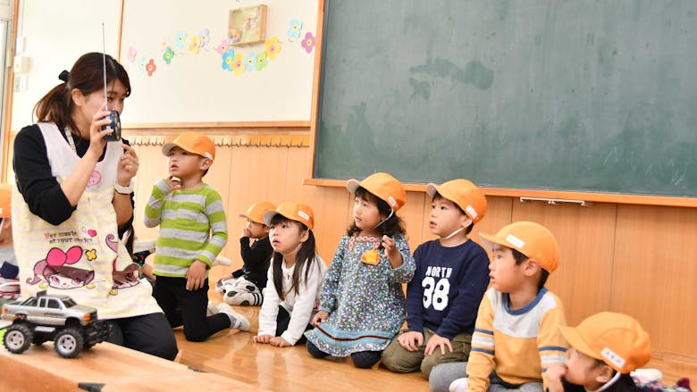 子どもと一緒に、ワクワク！フォロー体制も整っています！