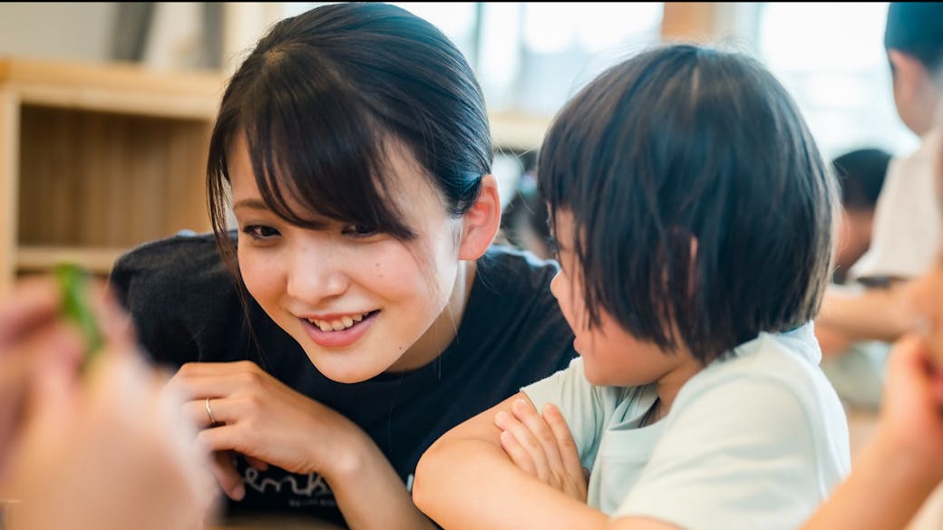 子どもの人権を尊重し、 丁寧に伝える寄り添う保育