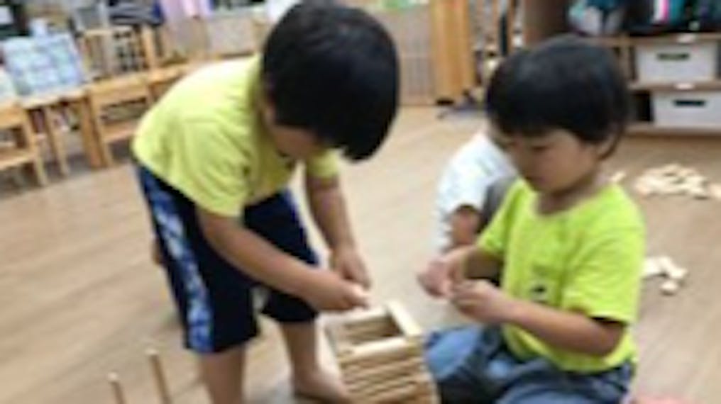 好きな遊びを選べる環境