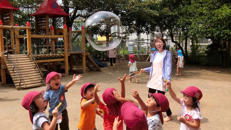 子どもと地球にやさしい、こうぜん保育園！