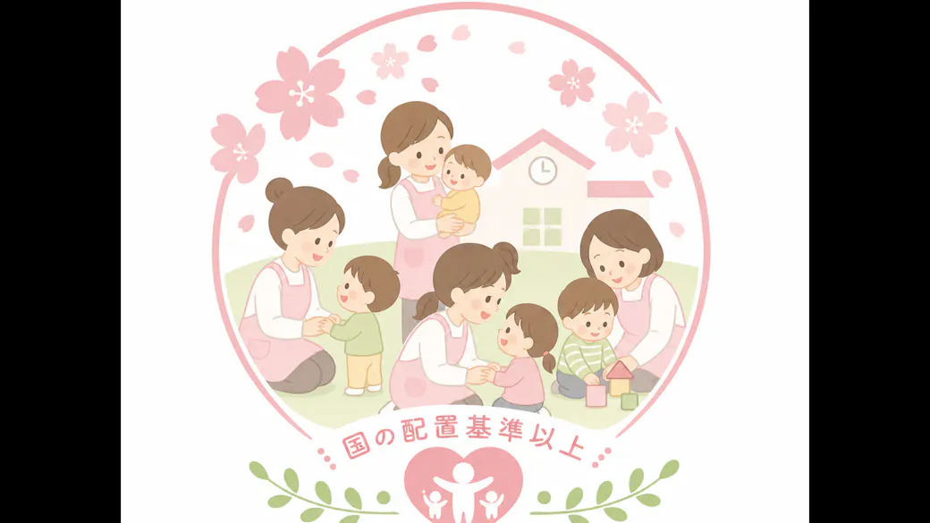 手厚い職員配置