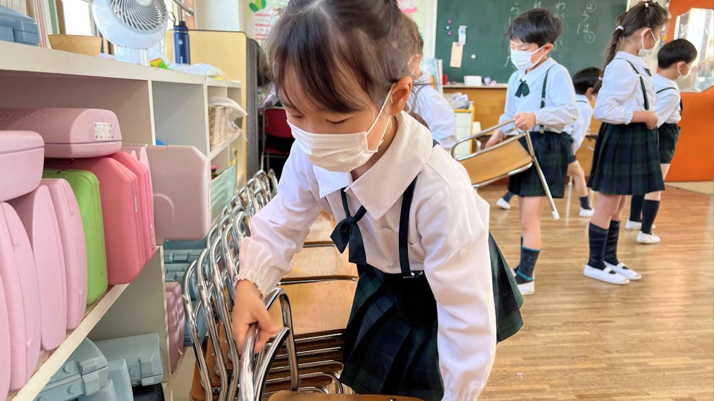 生活習慣を身につけ、心身ともに健全な発達へ繋げます