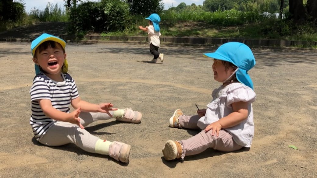 大人が子どものペースに合わせる