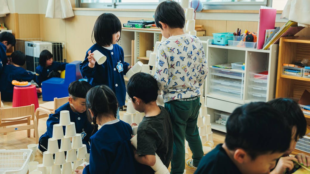 コーナー保育を取り入れています