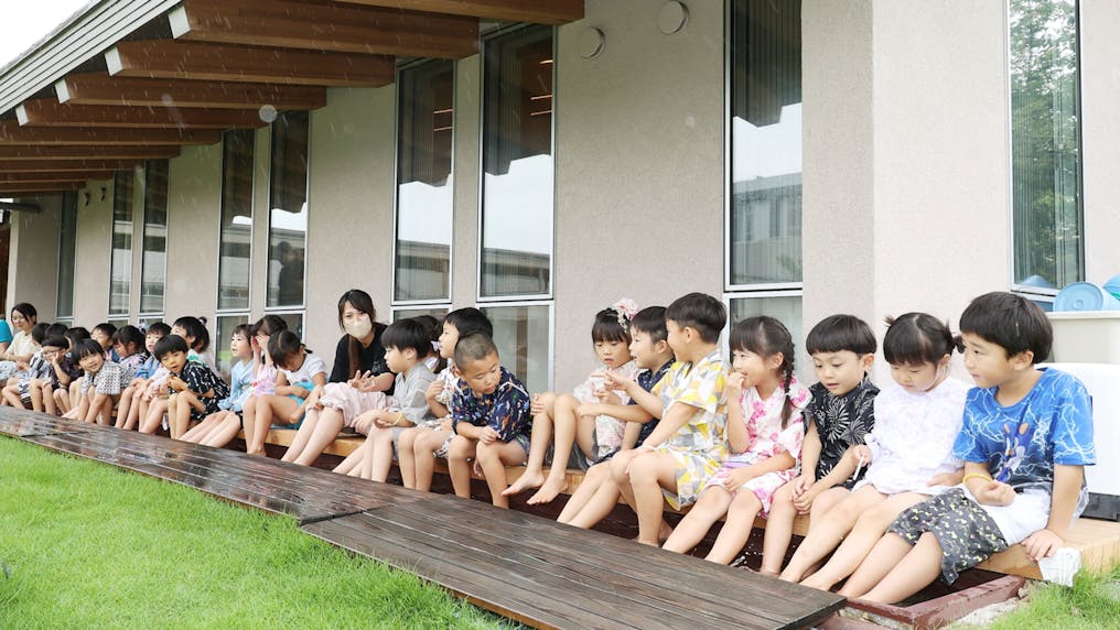足湯があるよ