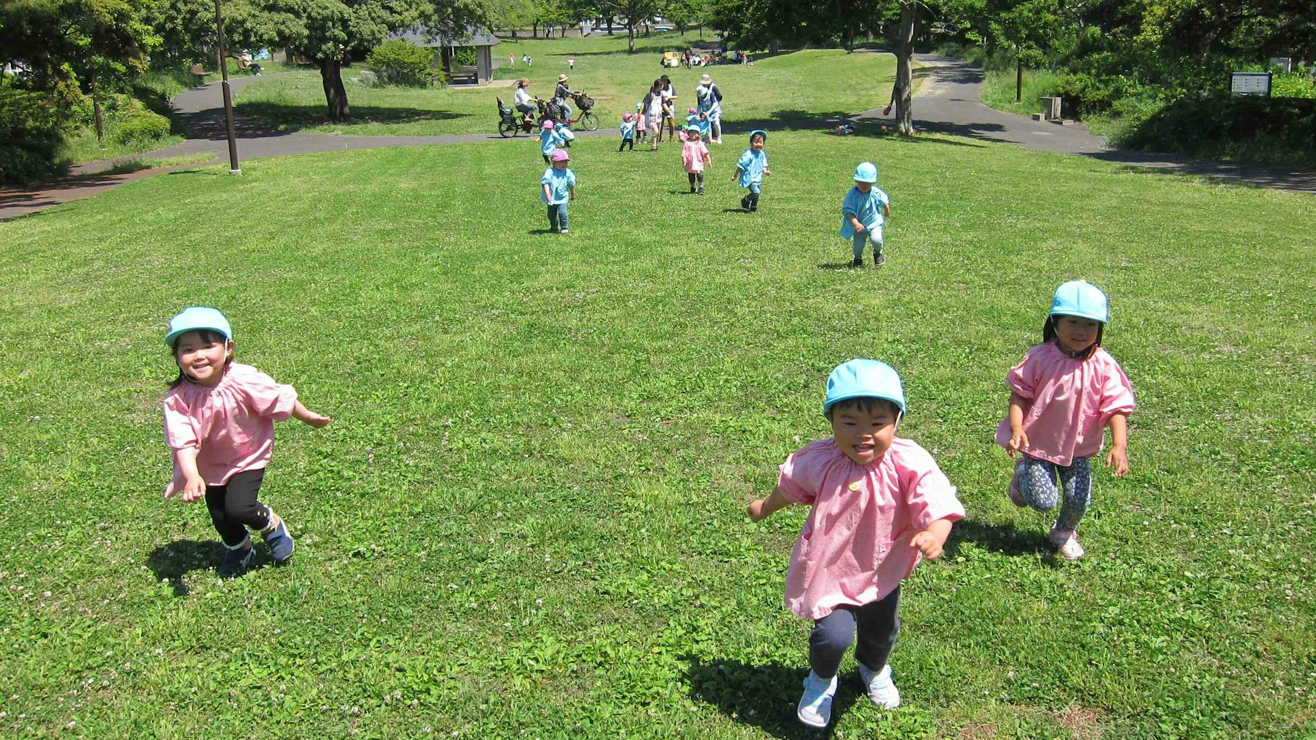 広めの小規模保育園。歩かず通勤らくらく！