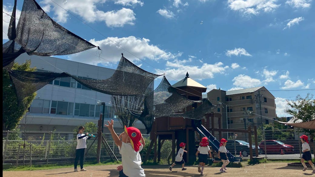 保護者の方と園児が共に楽しめる園！