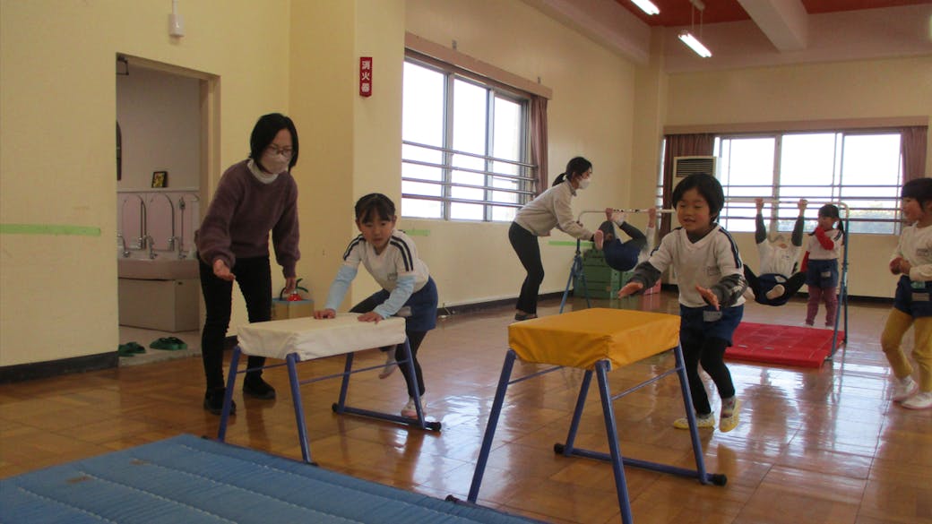 幼児の体力向上をめざした教育活動の推進