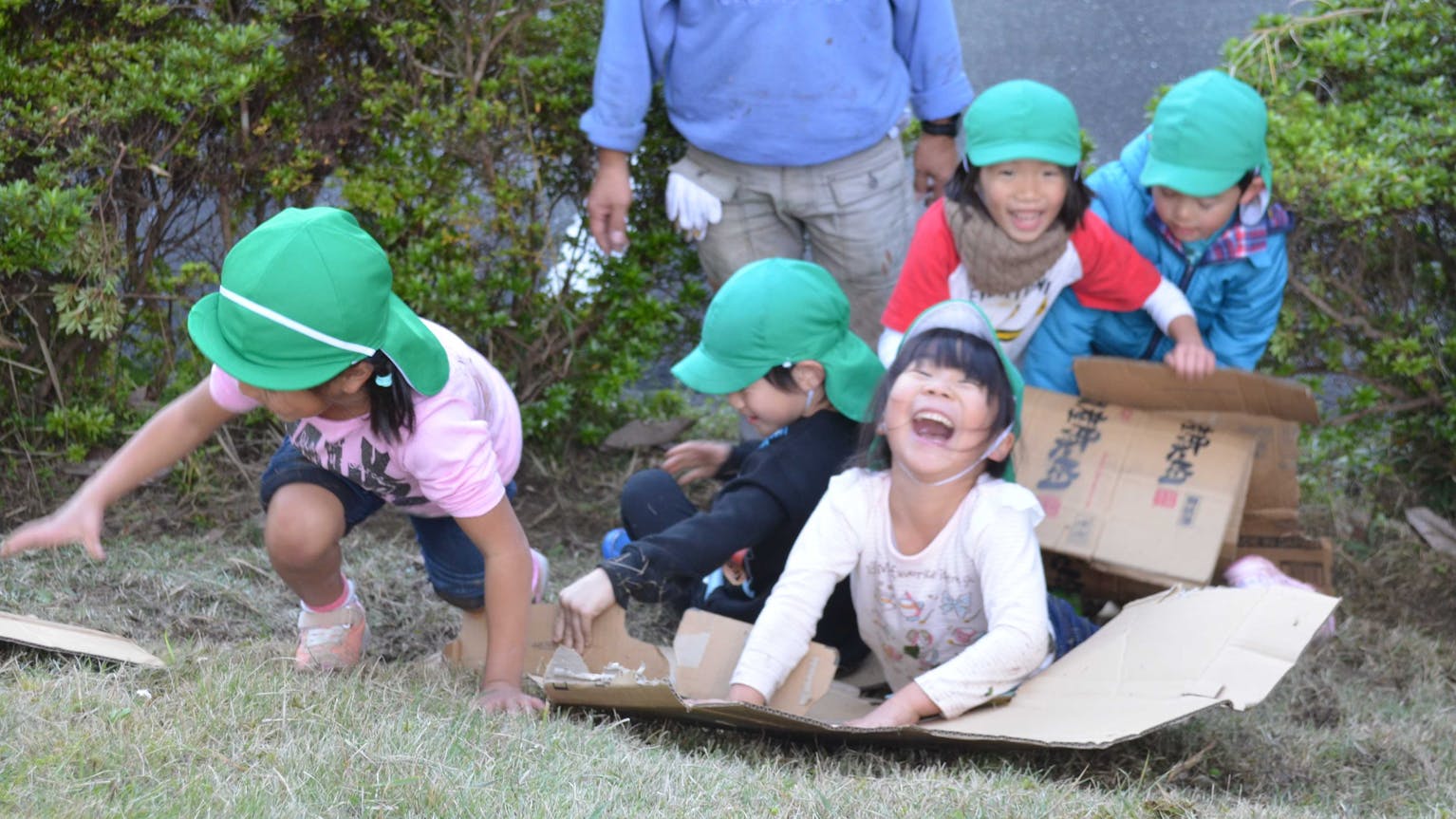 自然豊かな宗像市の環境を園庭と考え自然活動を中心とした保育園