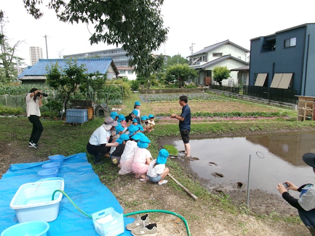 田植えを行いました！！