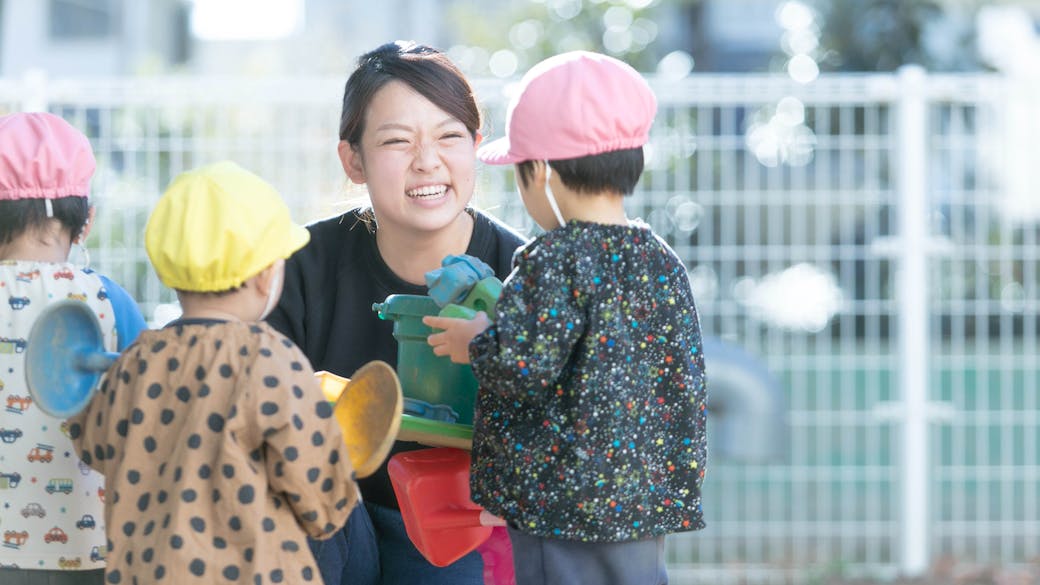 子どもも先生も笑顔になれる「保育システム」