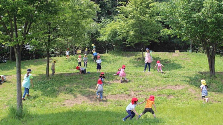 ◆みなみ台保育園◆　緑あふれる保育の森