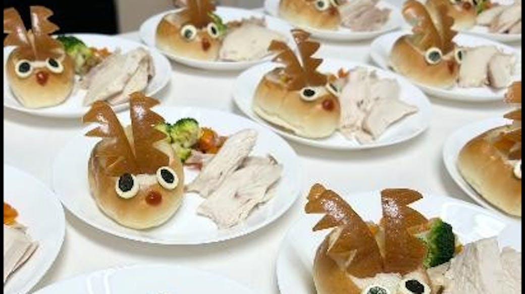 手作りの食事