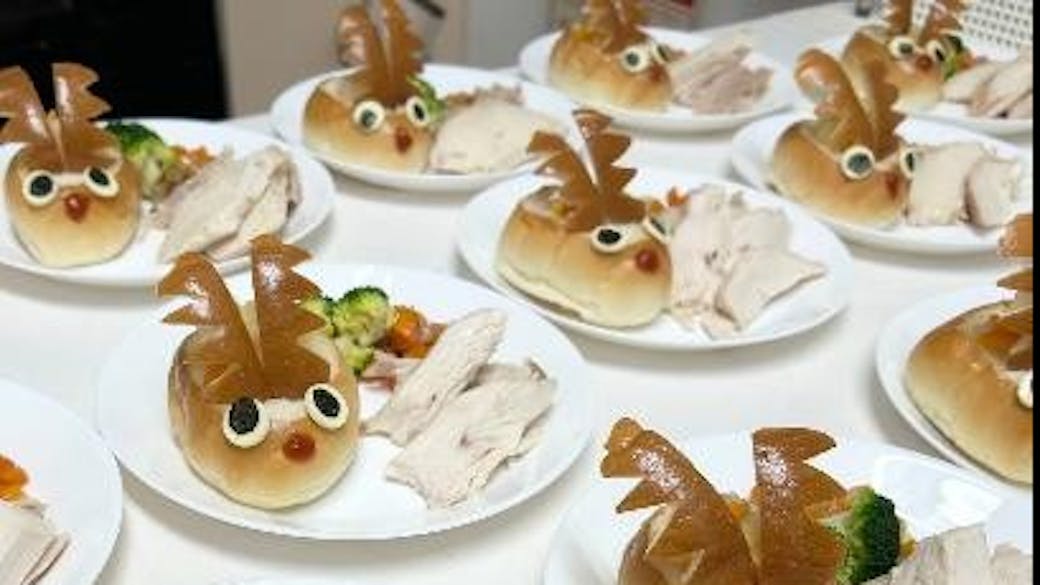 手作りの食事