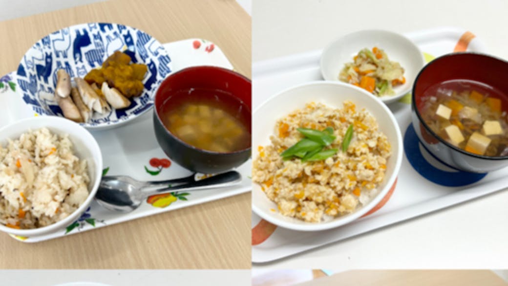 手作りの食事