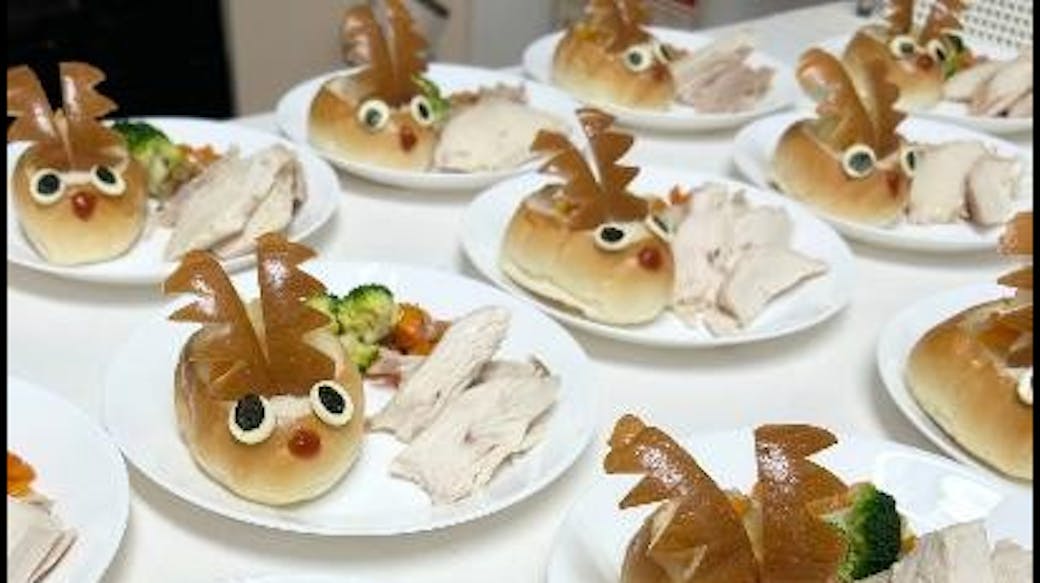 手作りの食事