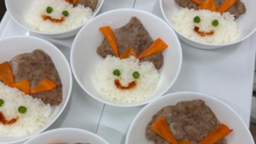 手作りの食事