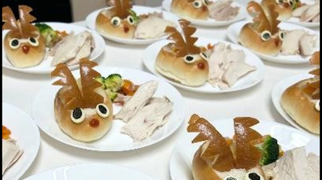 手作りの食事