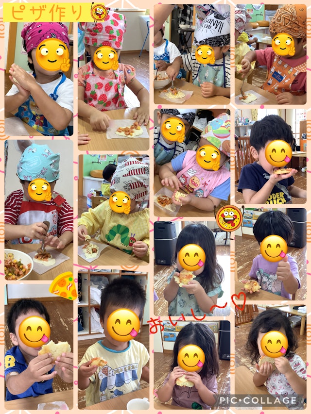 11月食育（ピザ）