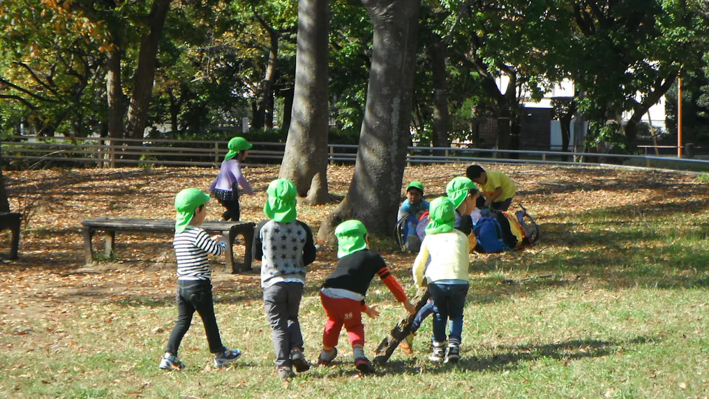 たくさんの公園に囲まれた環境