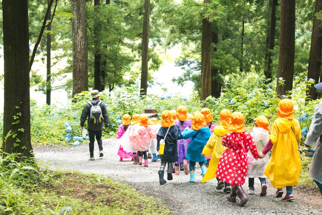 自然と共生する戸外活動