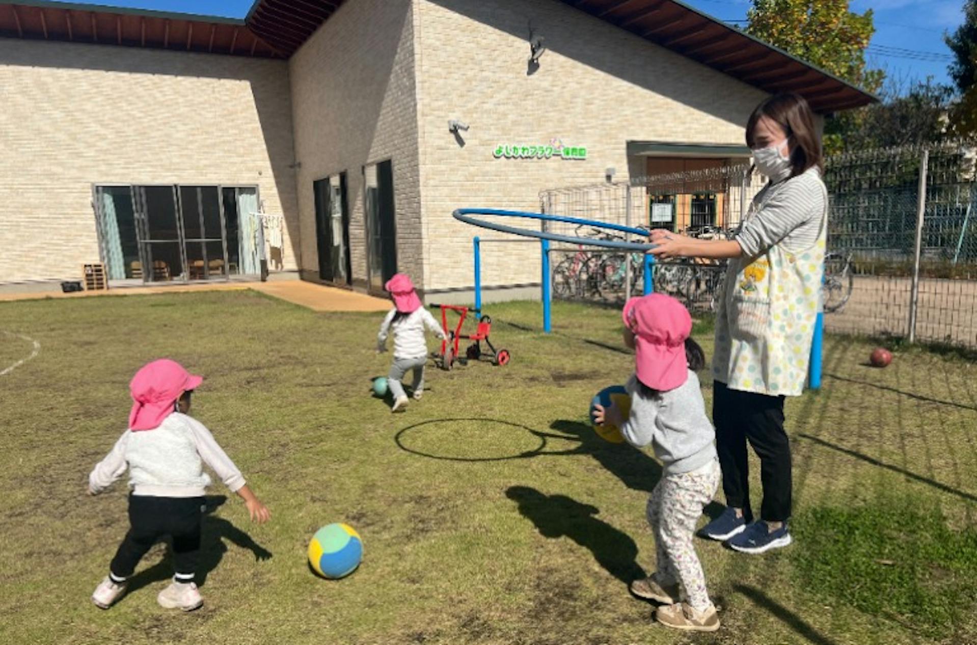 広い園庭が魅力！未経験・ブランク有OK！扶養範囲内も応相談！