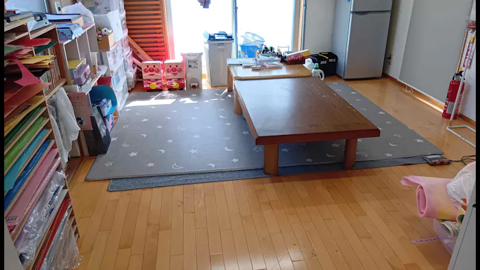 ８畳以上の休憩室です