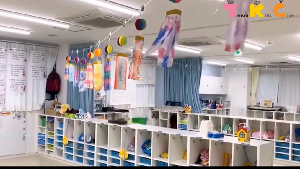 広いお部屋で体操も毎日行います。