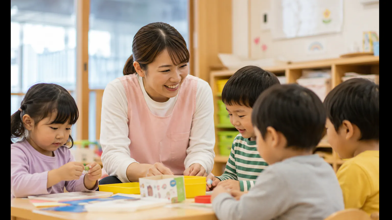 子どもたちの「やってみたい！」を大切に。