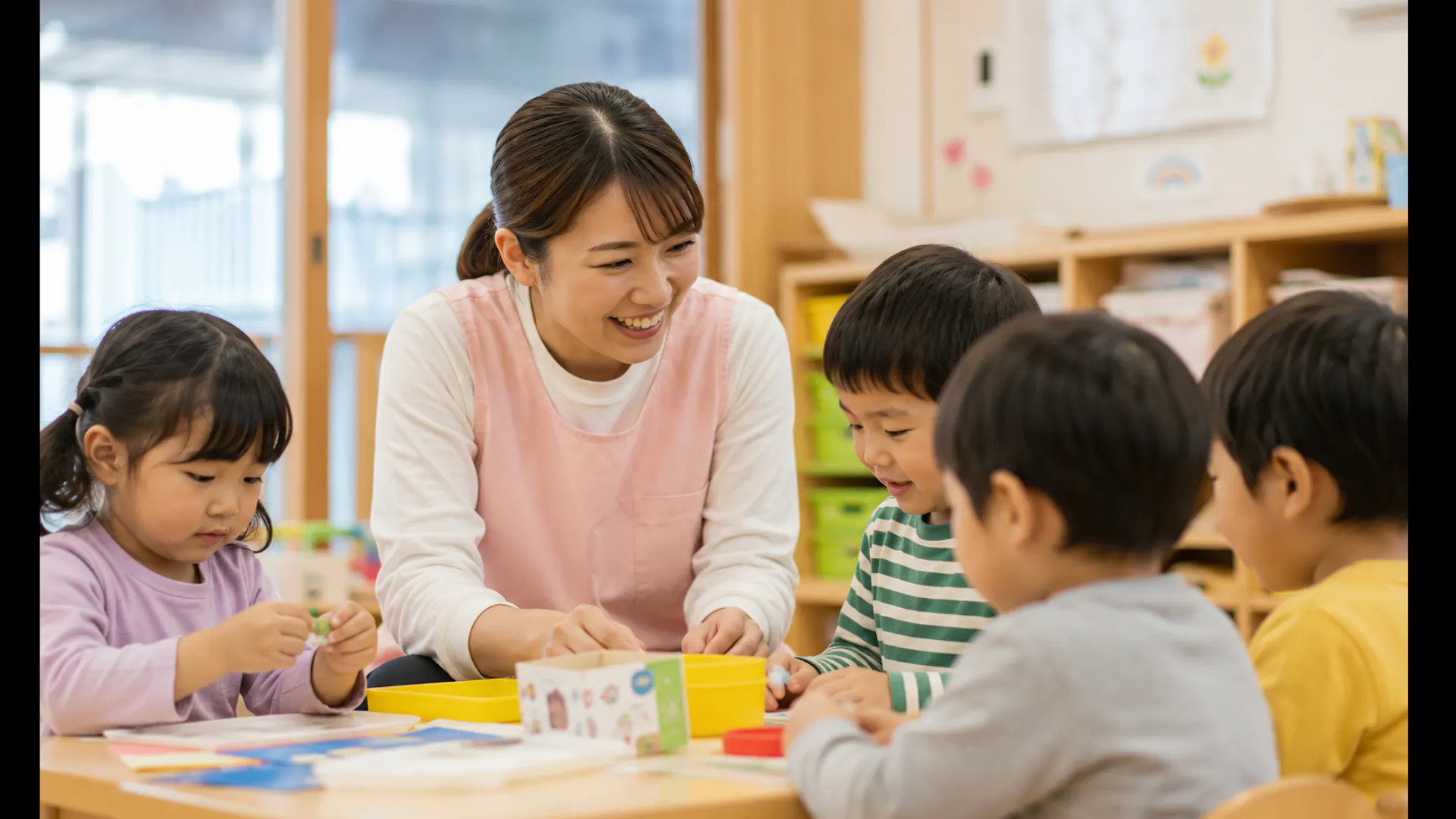 子どもたちの「やってみたい！」を大切に。