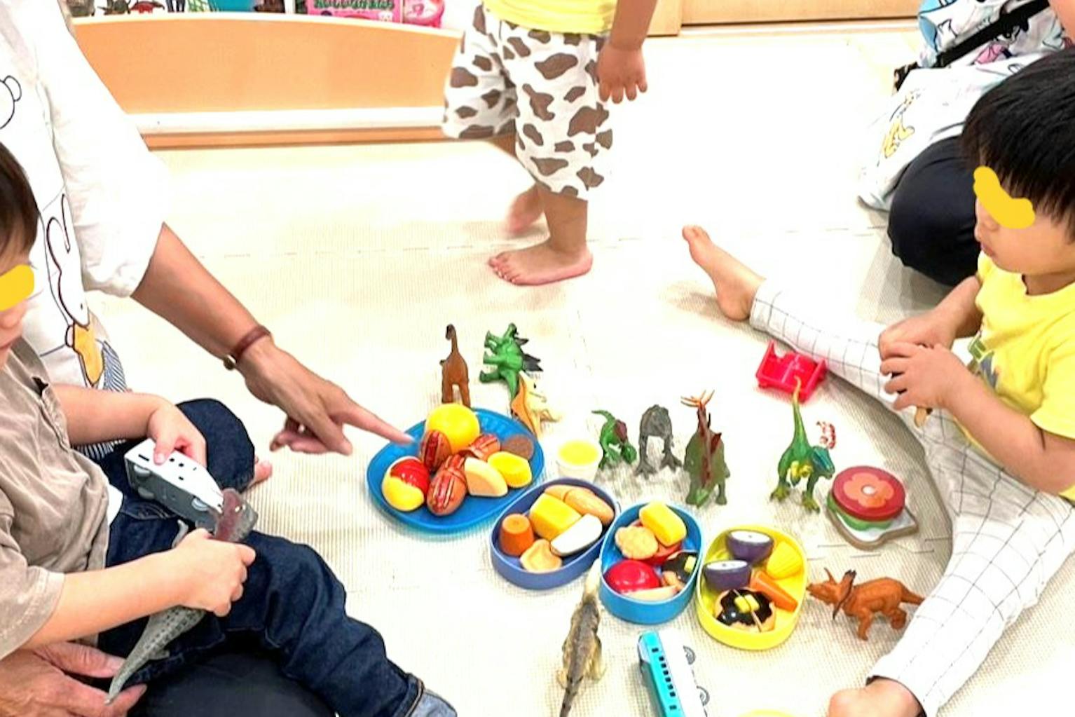 小規模保育園ならではのゆったりとした保育