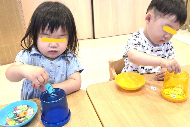 ポットン落としに集中！