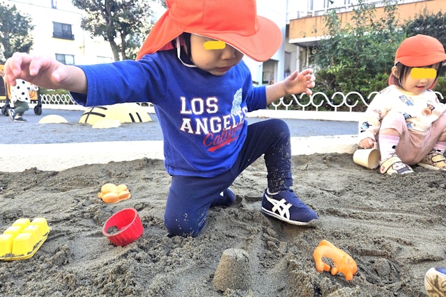 できた！砂のプリン