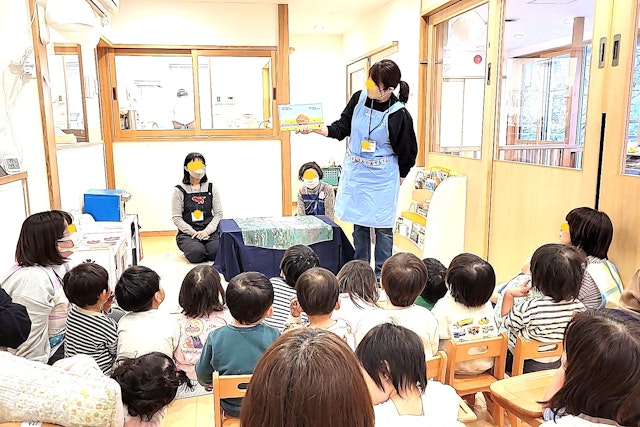 くまボラさんの読み聞かせ