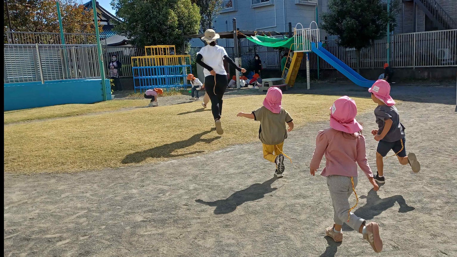 園庭が自慢の保育園です！残業ほぼなし休み取りやすい環境です！