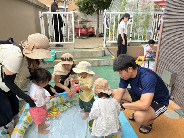 7月の園庭開放
