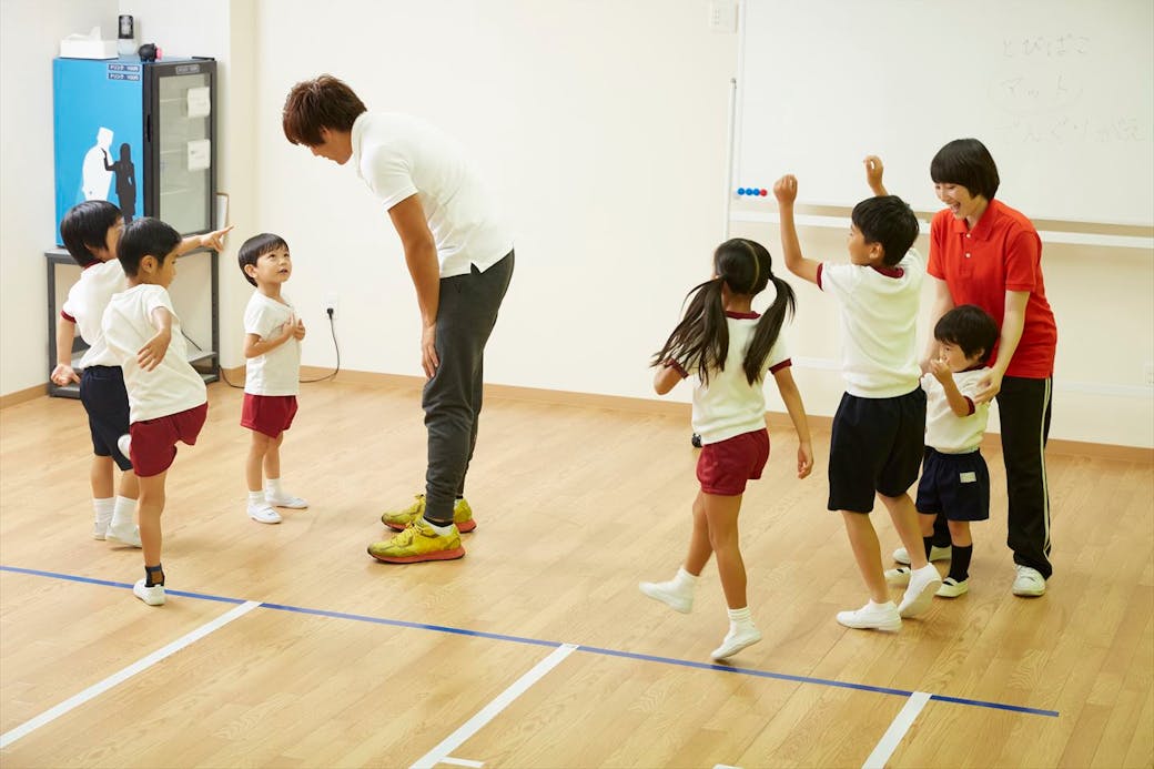 運動遊び、楽しいな！