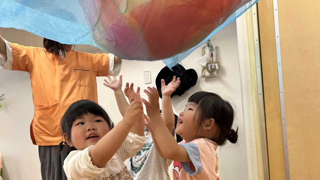 夢中になって遊ぶことのできる環境