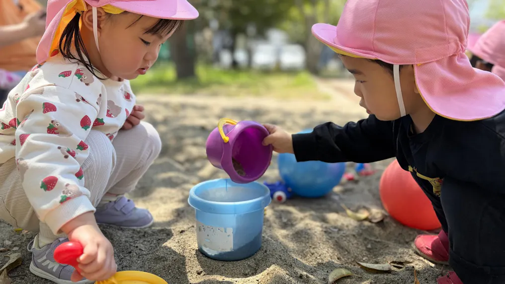 たくさんの公園で、のびのび遊べる